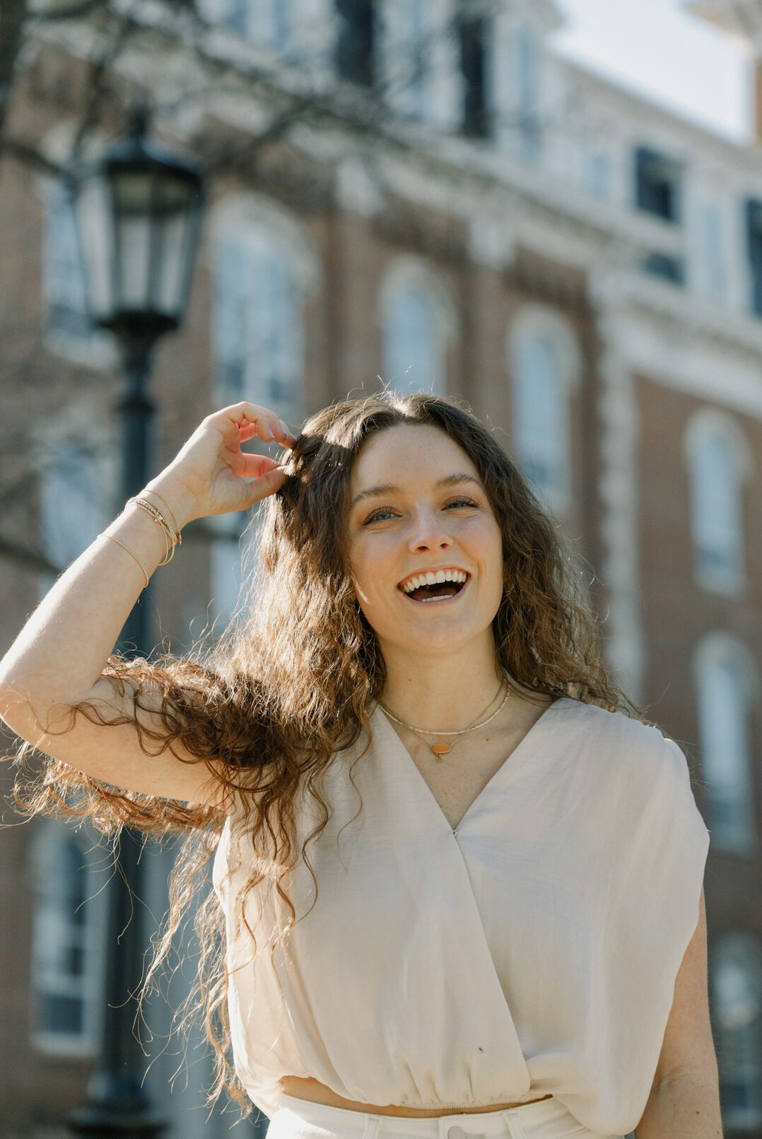 happy person without financial worries